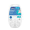 Chicco Physio Sauger 0M+ Silikon F/Slow 2U
