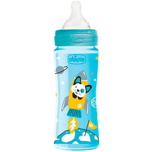 Chicco Baby Bottle Well Being +4M 330ml - Jag Couture Beauty