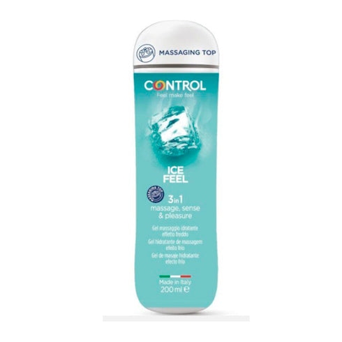 Control Moisturising Massage Gel Ice Feel 200 ml Jag Couture Beauty