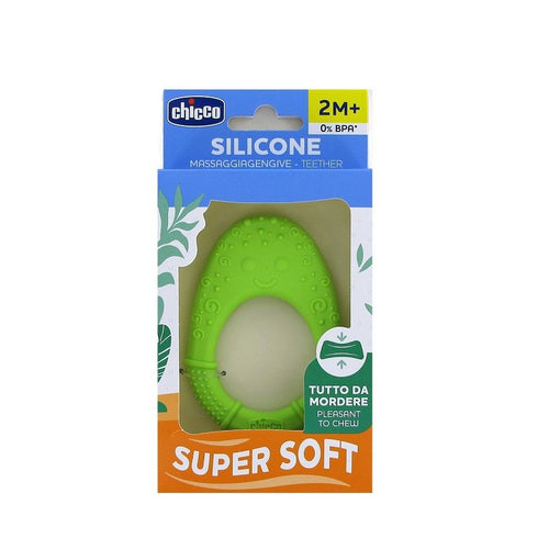 Chicco Supersoft Avocado Teether 2M+ - Jag Couture Beauty