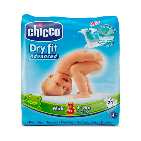 Chicco Airy Midi Nappy 4-9kg Size 2 - Jag Couture Beauty