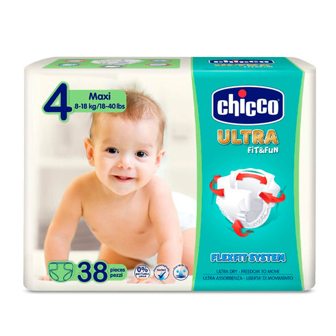 Chicco Airy Maxi Nappy 7-18kg Size 4 - Jag Couture Beauty