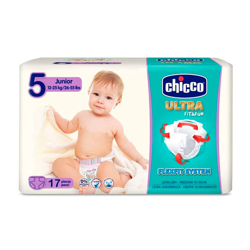 Chicco Airy Nappy 11-25kg Size 5 - Jag Couture Beauty