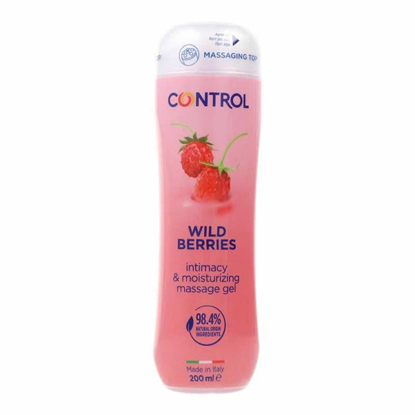 Control Wild Berries Massage Gel 200ml - Jag Couture Beauty