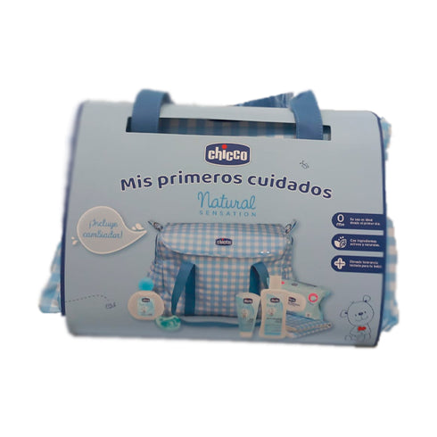 Chicco My First Care Bag Blue Set 6 Pieces - Jag Couture Beauty