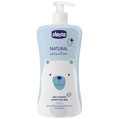 Chicco Natural Sensation Baby Shampoo 500ml - Jag Couture Beauty