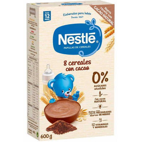 Nestle Nestlé Gruel 8 Cereals Cocoa 600g Jag Couture Beauty