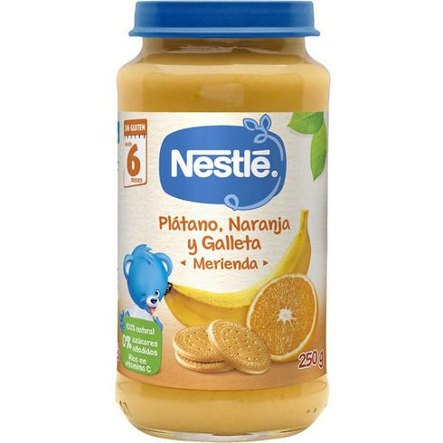 Nestle Puré Plátano, Naranja y Galleta - Jag Couture Beauty