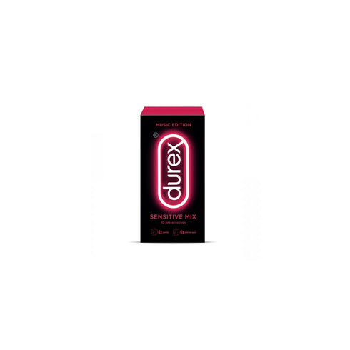 Durex Music Edition Condoms Sensitive Mix 10 Units - Jag Couture Beauty