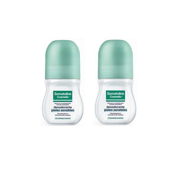 Somatoline Cosmetic Pack Sensitive Skin Deodorants 2X50ml - Jag Couture Beauty