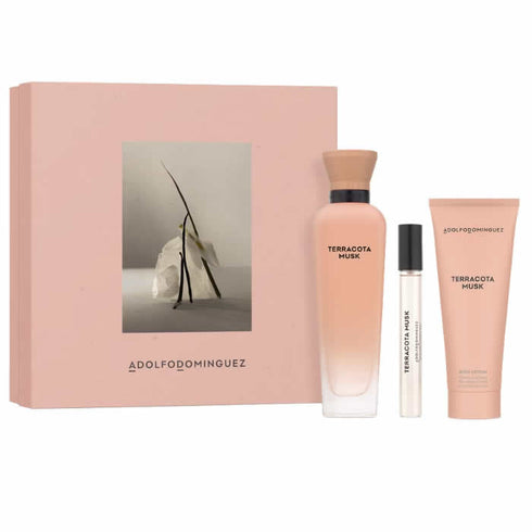 AD Terracota Musk Eau De Parfum Spray 120ml Set 3 Pieces - Jag Couture Beauty