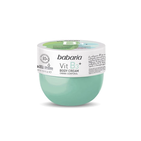 Babaria Vitamin B3 Body Cream 400ml - Jag Couture Beauty