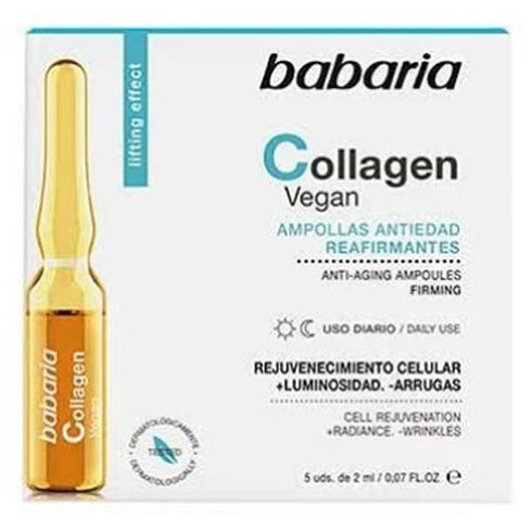Babaria Collagen Vegan Ampoules 5 x 2ml - Jag Couture Beauty