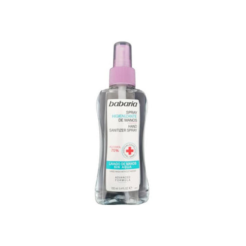 Babaria Hand Sanitizer Spray 70% Alcohol 100ml - Jag Couture Beauty