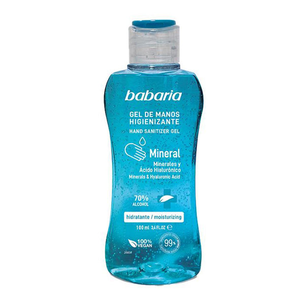 Babaria Mineral Sanitizing Hand Gel 70% Alcohol 100ml - Jag Couture Beauty