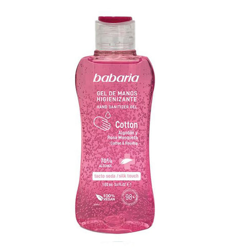 Babaria Cotton Sanitizing Hand Gel 70% Alcohol 100ml - Jag Couture Beauty