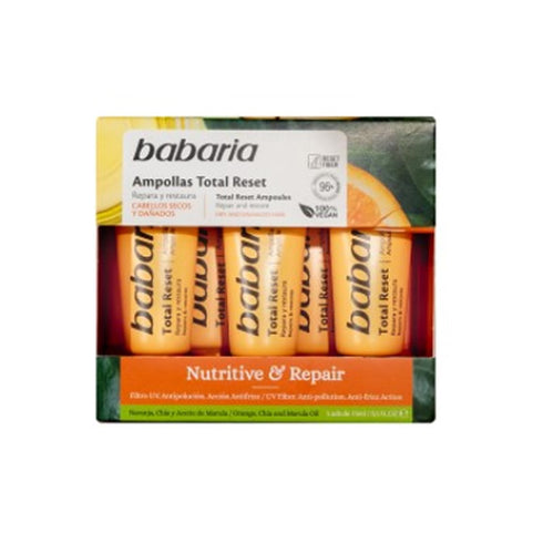 Babaria Nutritive & Repair Total Reset Ampoules 5x15ml - Jag Couture Beauty