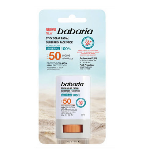 Babaria Sonnenschutz-Gesichtsstift Spf50 20g
