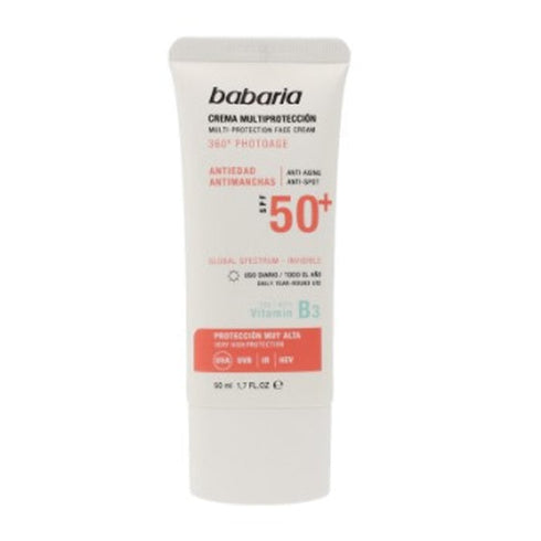 Babaria Solar Multiprotection Anti-SPot Cream Spf50 50ml Jag Couture Beauty