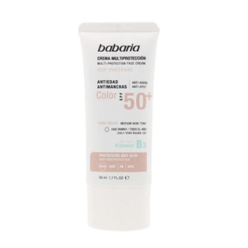 Babaria Solar Multiprotection Anti-SPot Cream Color Spf50 50ml Jag Couture Beauty