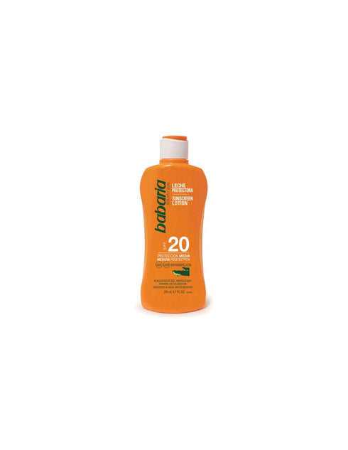 Babaria Sol Leche Protector Aloe Sfp20 300ml - Jag Couture Beauty