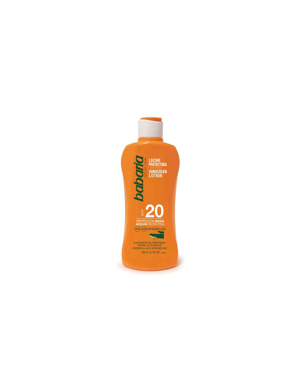 Babaria Sol Leche Protector Aloe Sfp20 300ml - Jag Couture Beauty