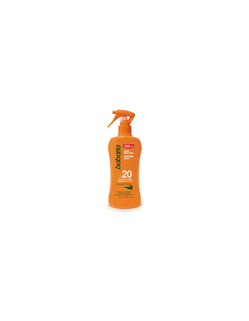 Babaria Sol Spray Aqua Aloe Spf20 300ml - Jag Couture Beauty
