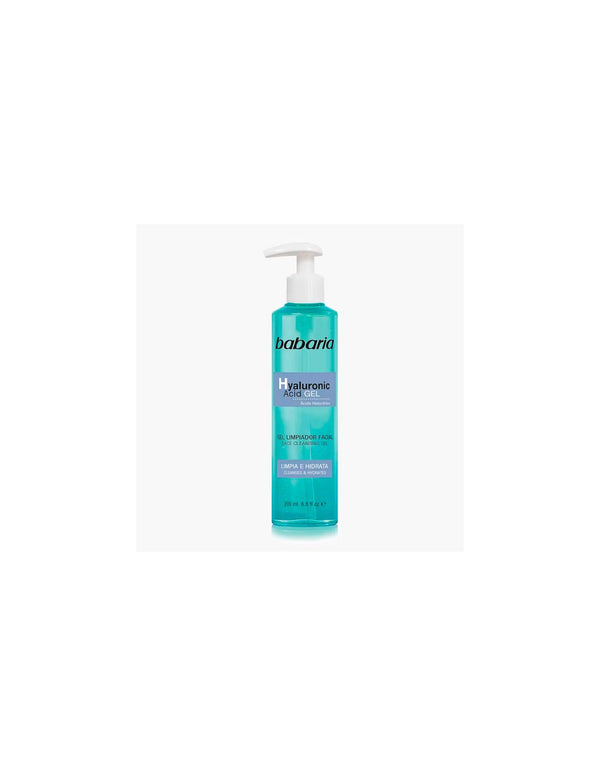 Babaria Gel Limpiador Facial Acido Hialuronico 200ml - Jag Couture Beauty