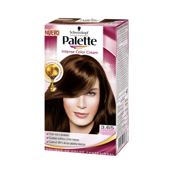 Schwarzkopf Palette Intense Color Cream 3.65 Braun Schokolade