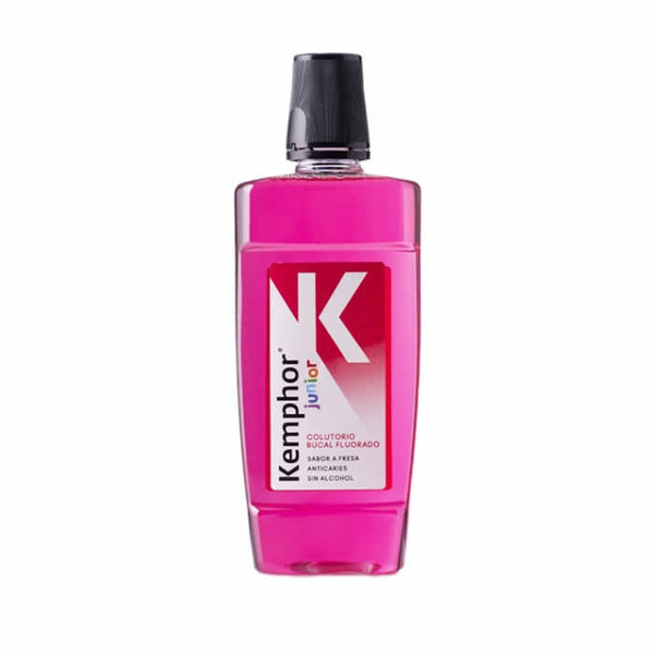 Kemphor Strawberry Mouthwash Junior 500ml - Jag Couture Beauty