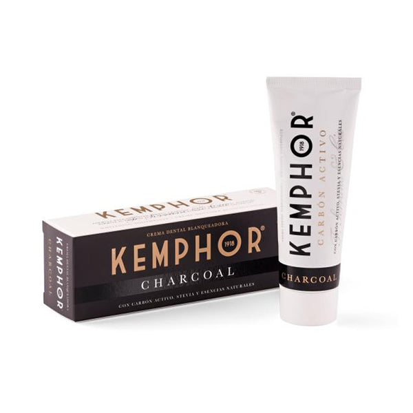 Kemphor Whitening Toothpaste 1918 Activated Charcoal 75ml - Jag Couture Beauty