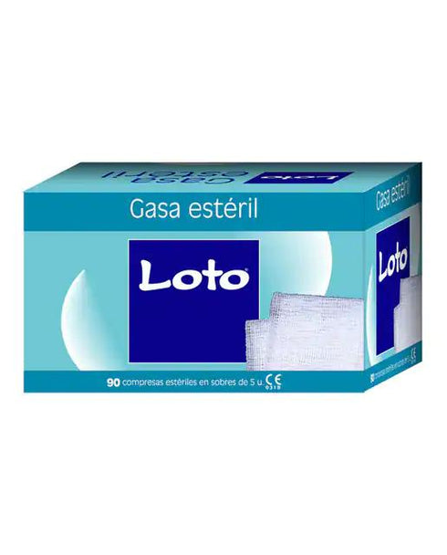 Indasec Loto Gasa Suave Hidrófila 100 Algodón 90 Uds Jag Couture Beauty