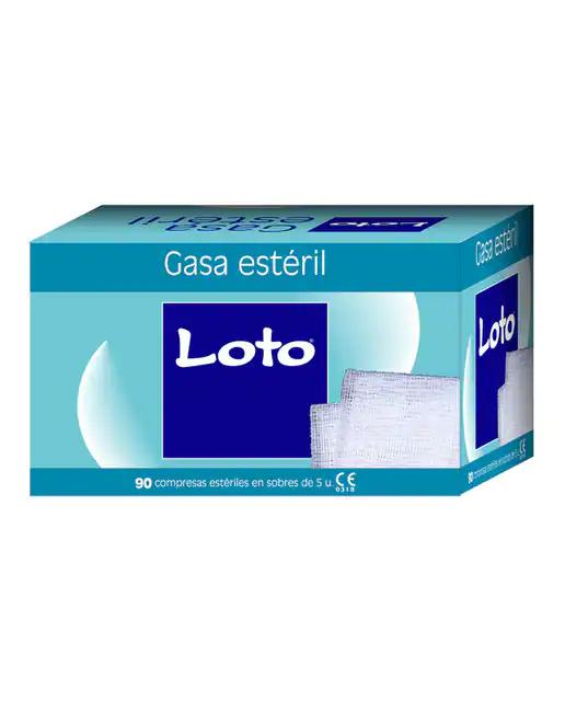 Indasec Loto Gasa Suave Hidrófila 100 Algodón 90 Uds Jag Couture Beauty