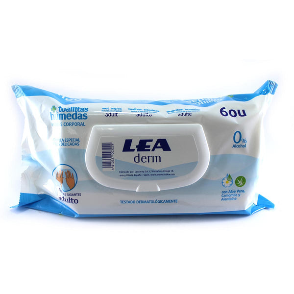 Lea Derm Tücher Pack 60 Einheiten