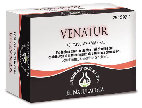 El Natural Venatur 48 Caps 375 Mg Jag Couture Beauty