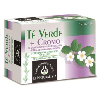 El Natural Te Verde Cromo 60 Caps Jag Couture Beauty