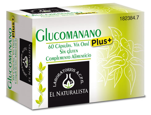 El Natural Glucomanano Plus 60 Caps - Jag Couture Beauty