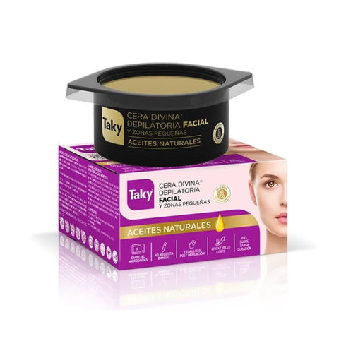 Taky Facial Depilatory Wax With Natural Oils 100g - Jag Couture Beauty