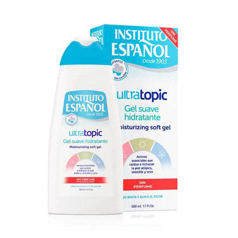 Instituto Español Ultratopic Gel Hidratante Suave Sin Parfüm 500 ml