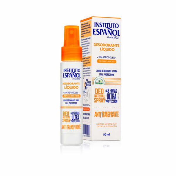 Instituto Español Deodorant Spray Total Protection 50ml - Jag Couture Beauty
