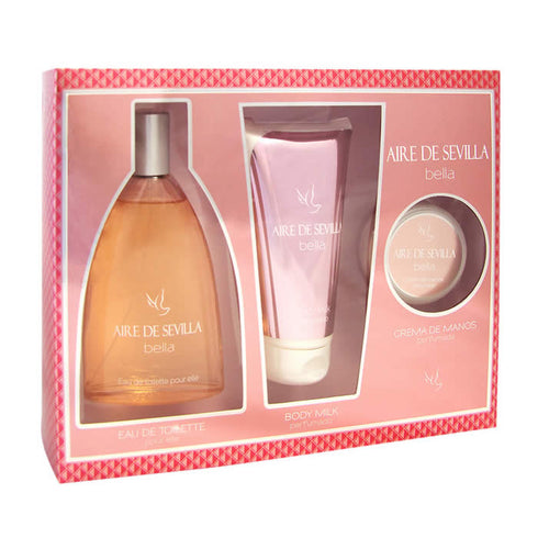 Aire De Sevilla Bella Eau De Toilette Spray 150ml Set 3 Pieces - Jag Couture Beauty