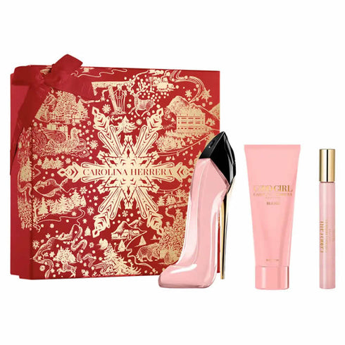 Carolina Herrera Good Girl Blush Eau De Perfume Spray 80ml Set 3 Pieces - Jag Couture Beauty
