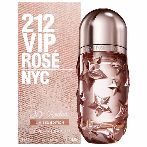 Carolina Herrera 212 Vip Rosé Ny Rodeo Eau De Parfum Spray 100ml Limited Edition - Jag Couture Beauty