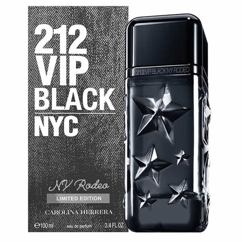 Carolina Herrera 212 Vip Black Ny Rodeo Eau De Parfum Spray 100ml Limited Edition - Jag Couture Beauty