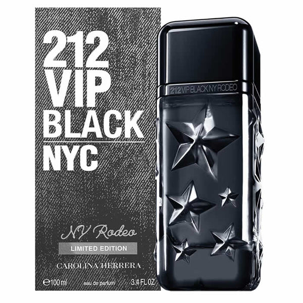 Carolina Herrera 212 Vip Black Ny Rodeo Eau De Parfum Spray 100ml Limited Edition - Jag Couture Beauty