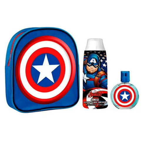 Captain America Eau De Toilette Spray 50ml Set 3 Pieces - Jag Couture Beauty