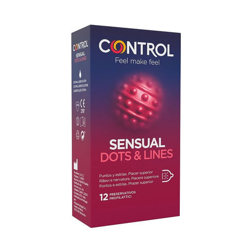 Control Touch & Feel Condom 12 Units Jag Couture Beauty