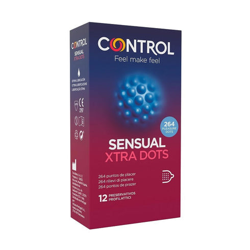 Control Xtra Sensation Condom 12 Units Jag Couture Beauty