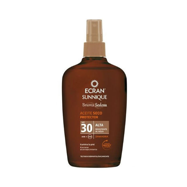 Ecran Sunnique Silky Mist Protective Dry Oil Spf30 100ml - Jag Couture Beauty