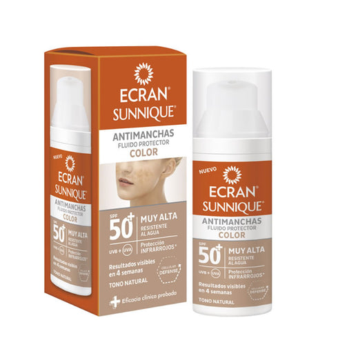 Ecran Sunnique Antimanchas Color Spf50 50ml - Jag Couture Beauty